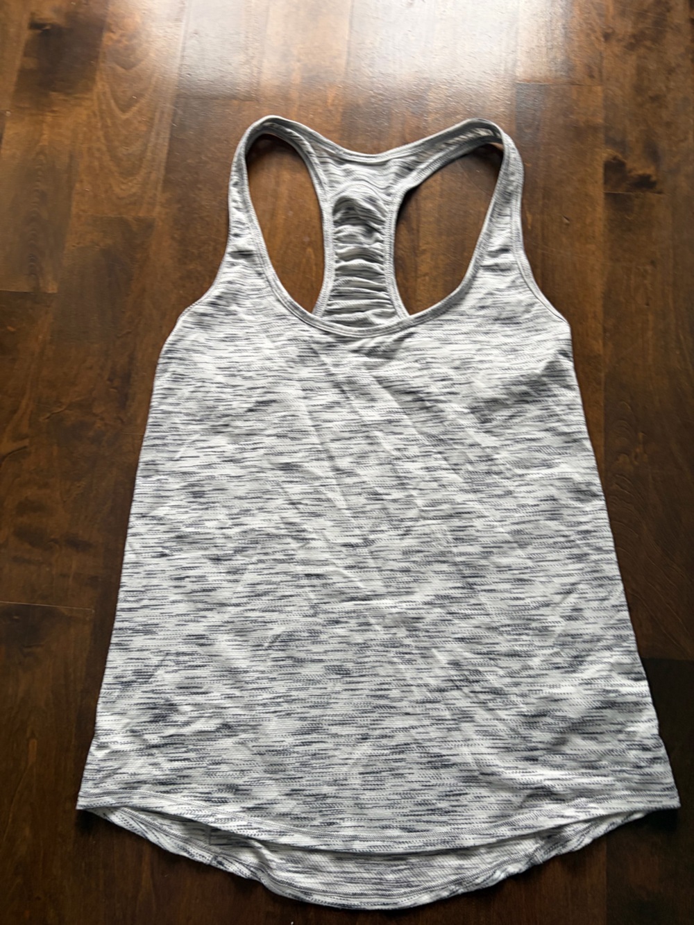 lululemon athletica Gray Space-Dye Racerback Tank